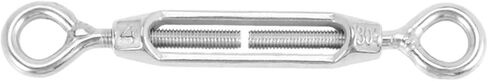 Turnbuckle,Turnbuckle Tensioner Turnbuckle 5pcs M4 Stainless Steel 304 Eye & Eye Turnbuckle Wire Rope Tension in Saudi Arabia