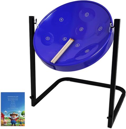 Suttaya Steel Drum Steelpan drum Educational Instrument 9 Notes with Stand in Saudi Arabia