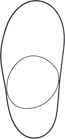 Replacement Belt for Telefunken M 201 Rubber Drive Belt Kit, Pack of 2 New Belts in Saudi Arabia