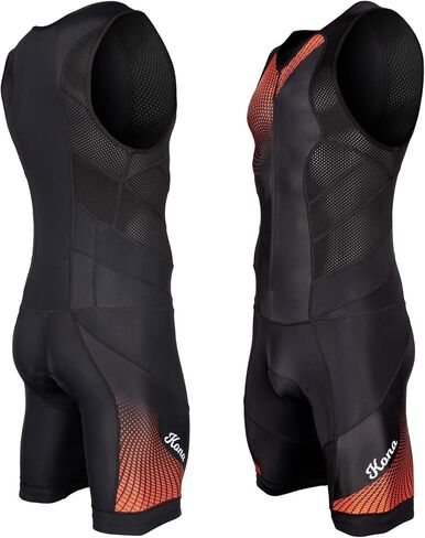 بدلة سباق KONA Triathlon للرجال - بدلة Speedsuit Skinsuit Trisuit بدون أكمام in Kuwait