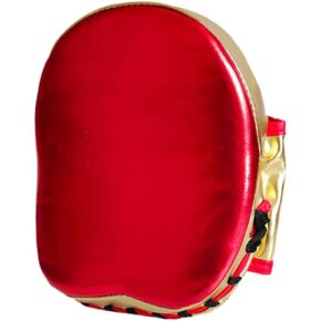Boxing Curved ing Mitts Round Pad Breathable Hand Target Gloves for Practicing Workout Karate MMA Bag, Red in Kuwait