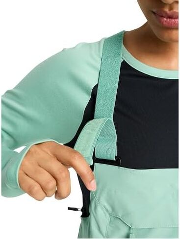 Burton Women's Reserve 2L Stretch Bib Pants, Soft Sage, Medium in Kuwait