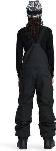 ملابس نسائية من Volcom Creston 3d Stretch Bib - مقاومة للماء 15 كيلو، معزولة، مبطنة بالكامل in Saudi Arabia