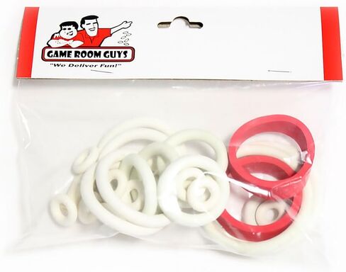 Game Room Guys Bally Speakeasy Pinball White Rubber Ring Kit in Saudi Arabia