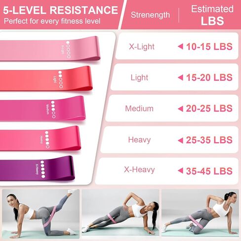 مجموعة حلقة وكرة بيلاتيس للنساء، طقم بيلاتيس للتمرين المنزلي، حلقة دائرية سحرية مع 5 أشرطة مقاومة، معدات بيلاتيس للياقة البدنية، مجموعة أساسيات للمبتدئين in Kuwait