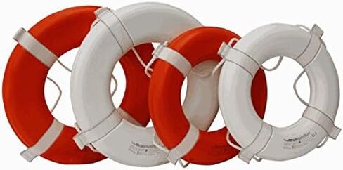 Handson 24 in. Ring Buoy USCG Approved44; White in Saudi Arabia