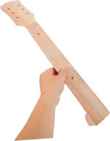 Acoustic Guitar Neck Replacement Wooden Neck for DIY Luthier Guitar Repair Enhanced Sound Clarity Ergonomic Smooth Design Stable Fit for Folk and Classical Instruments in Saudi Arabia
