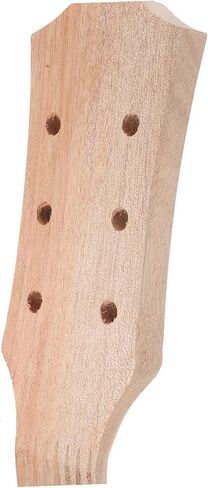 Generic Wooden Acoustic Guitar Neck Replacement for Folk Guitar Crafting Supplies Ergonomic Smooth Shape Stable Structure for Repairing and DIY Maintenance in Saudi Arabia