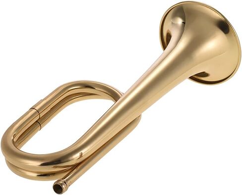 B Flat Horn Trumpet Brass Cavalry Horn with Mouthpiece for School Band Cavalry Military Orchestra in Saudi Arabia