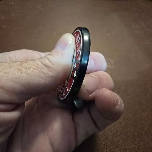 I Got The Nuts Poker Card Protector, Lucky Charm Chip for Texas Hold'em Players, Novelty Gaming Accessory Heavy Metal Funny Great Gift in Saudi Arabia