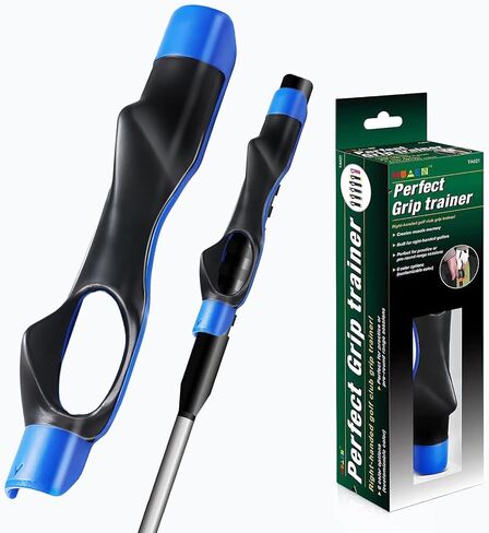 Golf Grip Trainer Club - Improves Grip Strength, Accuracy & Swing, Trains Correct Hand Position for Superior Performance - Golf Training Aid for All Levels in Saudi Arabia