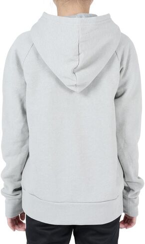Girls' UA Rival Fleece Big Logo Print Fill Hoodie Small in Saudi Arabia