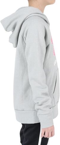 Girls' UA Rival Fleece Big Logo Print Fill Hoodie Small in Saudi Arabia