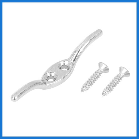 2 Set 2 Inch 316 Stainless Steel Universal Marine Boat Flagpole Cleat Hook with 4 Mounting Screws Auto Accessories in Saudi Arabia