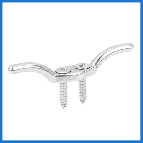 2 Set 2 Inch 316 Stainless Steel Universal Marine Boat Flagpole Cleat Hook with 4 Mounting Screws Auto Accessories in Saudi Arabia