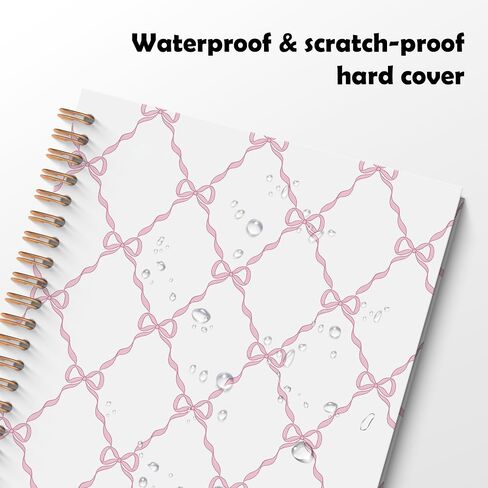 Roxmart Coquette Blue Bow Floral Ploral Noteboor ، Chinoiserie Pink Floral Journal ، Trendy Preppy Grandmillenial Flower Aealthetic Journal ، 5.5x8.3 Inch in Saudi Arabia
