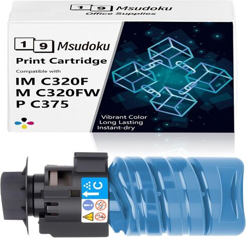 IM C320 IM C320F Black Toner Cartridges 842726 MC 320FW P C375 (Black,10,000 Pages) Compatible for Ricoh IM C320 Toner Cartridge IMC320F for Ricoh IM C320F P C375 MC 320FW Printer (1-Pack) in Saudi Arabia