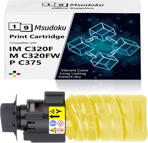 IM C320 IM C320F Black Toner Cartridges 842726 MC 320FW P C375 (Black,10,000 Pages) Compatible for Ricoh IM C320 Toner Cartridge IMC320F for Ricoh IM C320F P C375 MC 320FW Printer (1-Pack) in Saudi Arabia