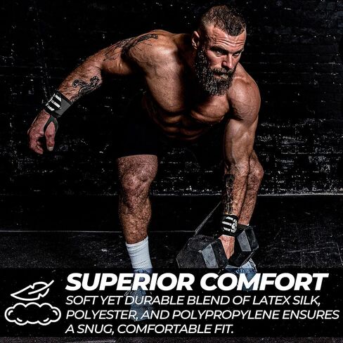 أغطية معصم FIGHTSENSE لرفع الأثقال، أحزمة معصم عالية الجودة مقاس 45.72 سم مع أغطية معصم شديدة التحمل بحلقة إبهام في صالة الألعاب الرياضية لرفع الأثقال، رفع الأثقال، تدريب القوة، كمال الأجسام، دعامة المعصم in Kuwait