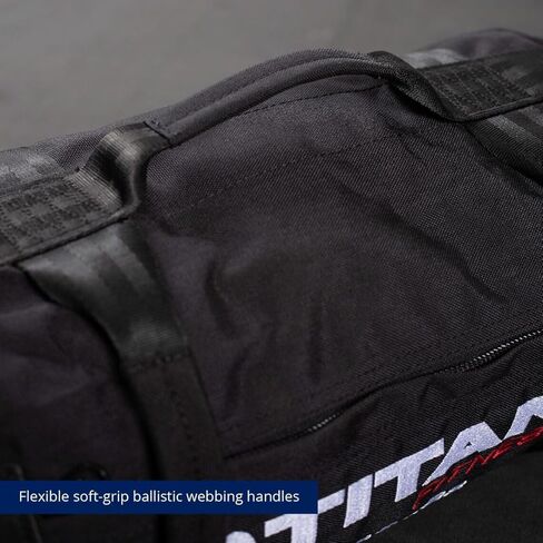 Titan Fitness 5-25 LB PRO Strongman Sandbags, Double Layer, 1050D Cordura, Black, Carry Home Gym Training in Saudi Arabia