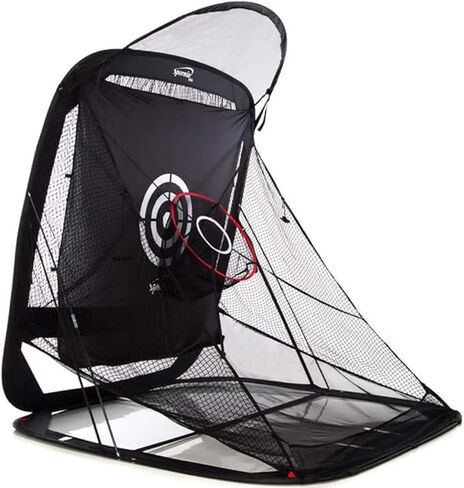 Spornia SPG-5 Compact Golf Practice Net – 5' x 5' Indoor & Outdoor with Ball Return | Driving, Chipping & Full Swings | Heavy-Duty, Portable & Easy to Set Up in Kuwait