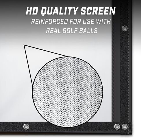 شاشة Sim بديلة من GoSports - متوافقة فقط مع حاوية GoSports Golf Simulator - اختر 10 × 8 قدم، أو 12 × 9 قدم، أو 14 × 8 قدم in Saudi Arabia