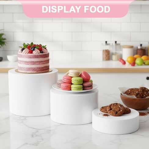 3pcs Riseers Buffet ، وناهضات الطعام لبوفيه ، وصناديق أكريليك لعرض ROVER RISER CASE in Kuwait