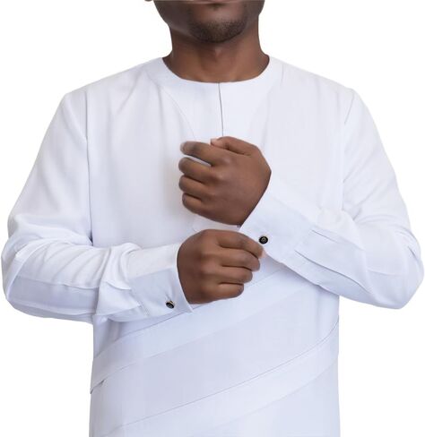 بدلة أفريقية من SEA & ALP للرجال ملابس Dashiki وسروال وقميص مكونة من قطعتين بدلة رياضية ملابس نيجيرية in Kuwait
