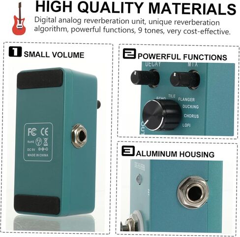 Kisangel Professional Guitar Audio Processing Effector Guitar Part Accessory Effect Processor Effects Pedal Acoustic in Saudi Arabia