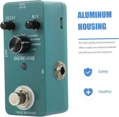 Kisangel Professional Guitar Audio Processing Effector Guitar Part Accessory Effect Processor Effects Pedal Acoustic in Saudi Arabia