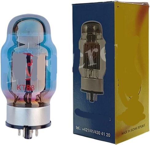 KT88 Blue Vacuum Tube Replaces 6550 Kt120 KT66 for HiFi Audio Tube Amplifier kit DIY Matching Four-Way(1 pcs) in Kuwait