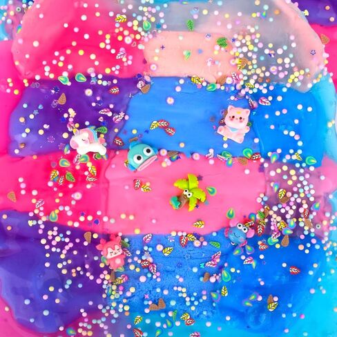 4 Pack Axolotl Slime Kit ، Butter & Clear ، Film Party Favors للأطفال مع سحر Axolotl ، وليميات ناعمة ومطاطية اللون الأرجواني الوردي للبنات والفتيان 4-12 ، مكافآت الفصل الدراسي ، هدايا عيد ميلاد in Kuwait