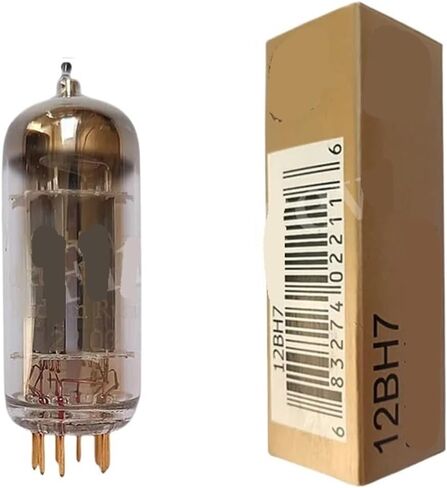 12BH7 12BH7A أنبوب القدم HiFi أنبوب الصوت يستبدل 6N6 7119 مُضخّم صوت عدة لتقوم بها بنفسك مطابقة رباعية الاتجاهات (2 قطعة زوج متطابق) in Kuwait