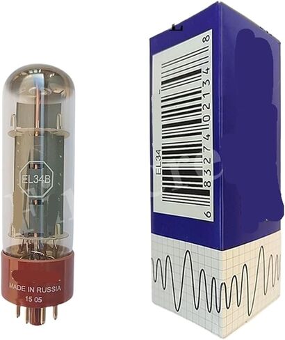 EL34 EL34B Tube HiFi Audio Tube Replaces 6CA7 6P3P 6L6 Tube Amplifier kit DIY Matching Four-Way(1 pcs) in Kuwait