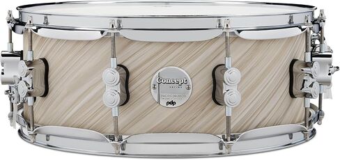 طبلة PDP Concept Maple Snare - مقاس 5.5 × 14 بوصة - عاجي ملتوي in Saudi Arabia