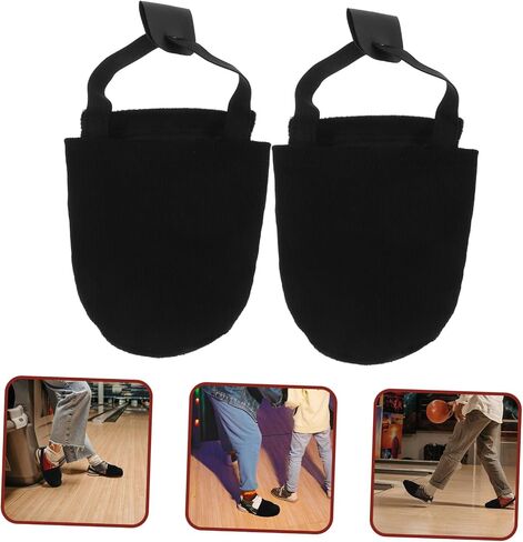 Bowling Shoe Slipping Covers Unisex Cloth Shoe Protectors Wear-Resistant Sliding Sole Covers Reusable in Saudi Arabia