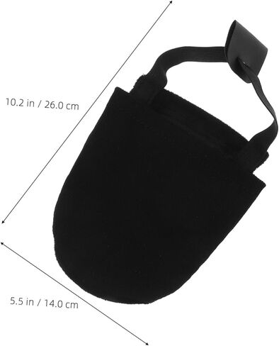 Bowling Shoe Slider Cover Unisex Shoe Protector with Smooth Flannelette for Easy Glide Cloth Material Fits and Portable Sports Accessory in Saudi Arabia