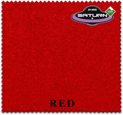 قماش لباد طاولة بلياردو تيفلون II من Championship Saturn II مقاس 20 أونصة مع نقاط - قضبان مقطوعة مسبقًا - موزع معتمد in Kuwait