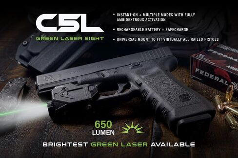 ليزر Viridian Universal C5L مع ضوء تكتيكي in Kuwait