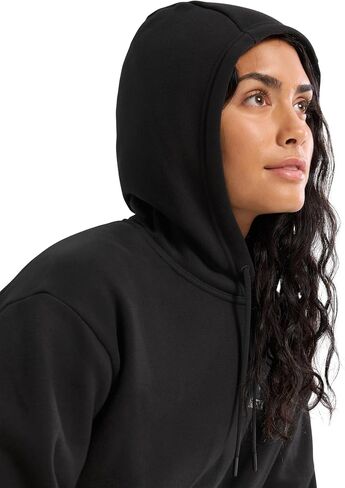 سترة بغطاء للرأس من الصوف بشعار Arc'teryx للسيدات | هودي مريح بمزيج من القطن العضوي in Saudi Arabia