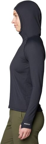 سترة بغطاء للرأس للسيدات من Mountain Hardwear ثقيلة الوزن بنصف سحاب من Crater Lake in Saudi Arabia