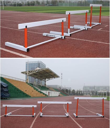 Adjustable Height Sports Training Hurdle - Agility Obstacle Equipment for Track & Field, Ideal for Coaches & Athletes, Speed Training, Easy Setup in Saudi Arabia