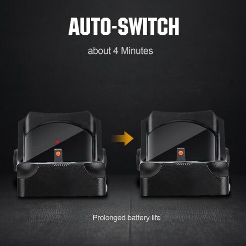 Ohhunt Red Dot Sight 2 MOA شبكاني Mini Shake Awake Optics 12 تعديل السطوع in Saudi Arabia