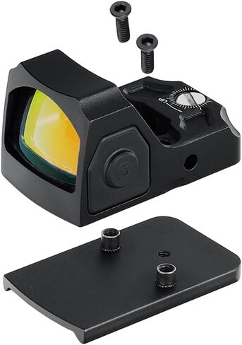 Ohhunt Red Dot Sight 2 MOA شبكاني Mini Shake Awake Optics 12 تعديل السطوع in Saudi Arabia
