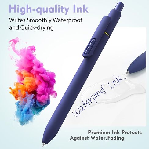 8 Pack Colorful Gel Ink Abens ， أقلام تململ النقطة الدقيقة 0.7 ملم للكتابة السلسة ، والدوار والرسم ، وأقلام ملونة Morandi الجمالية للنساء ، والمدرسة واللوازم المكتبية (Morandi Colors) in Kuwait