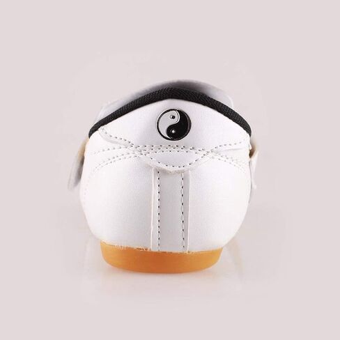 Taekwondo Shoes, Dilwe PU Leather Soft Sole Taekwondo Shoes for Taichi Gym Training (40) in Saudi Arabia