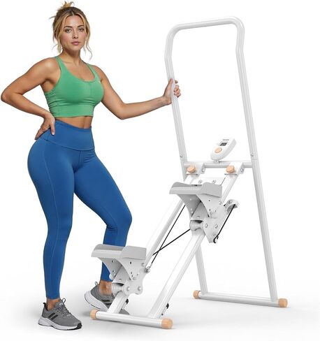 Niceday Steppers for Exercise at Home, Stair Stepper with Handlebar, Stair Climber, Stair Master with 300LBS Loading Capacity in Kuwait