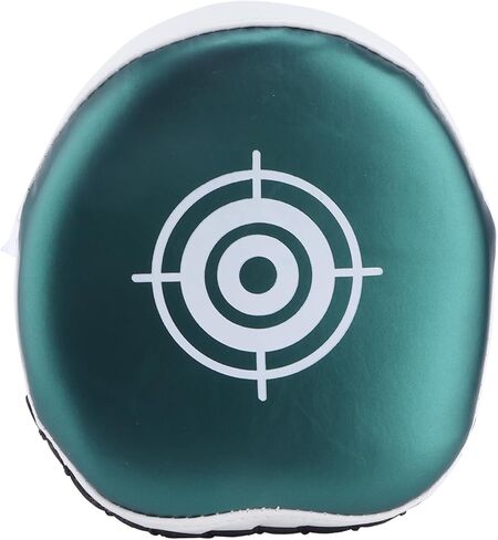Muay Thai Half Finger Small Hand Target Reaction Training Target Suitable for Children and Adults Arc Shaped Round with Foot Taekwondo Mini Hand High Density EVA (Green) in Saudi Arabia