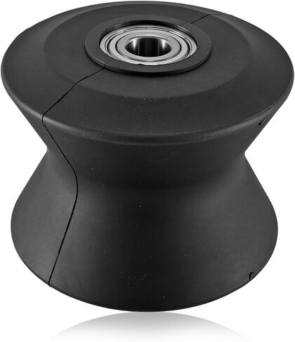 Elliptical Roller Wheel Replace 238880 Fit for ProForm Elliptical Various Models, Elliptical Leg Roller 3" W x 4" D Black in Saudi Arabia