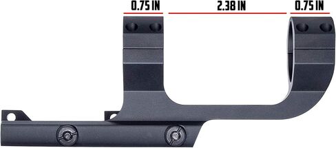 Monstrum Slim Profile Series Cantilever Offset Picatinny Scope Mount with Quick Release in Kuwait